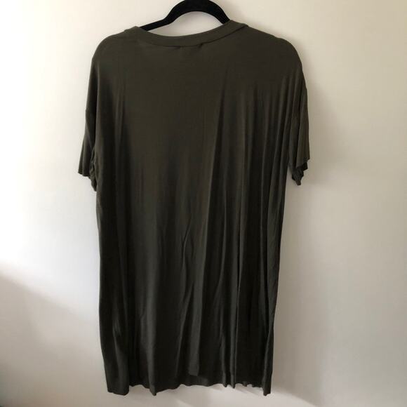Urban Outfitters Olive Green T-Shirt Dress - Picture 4 of 4